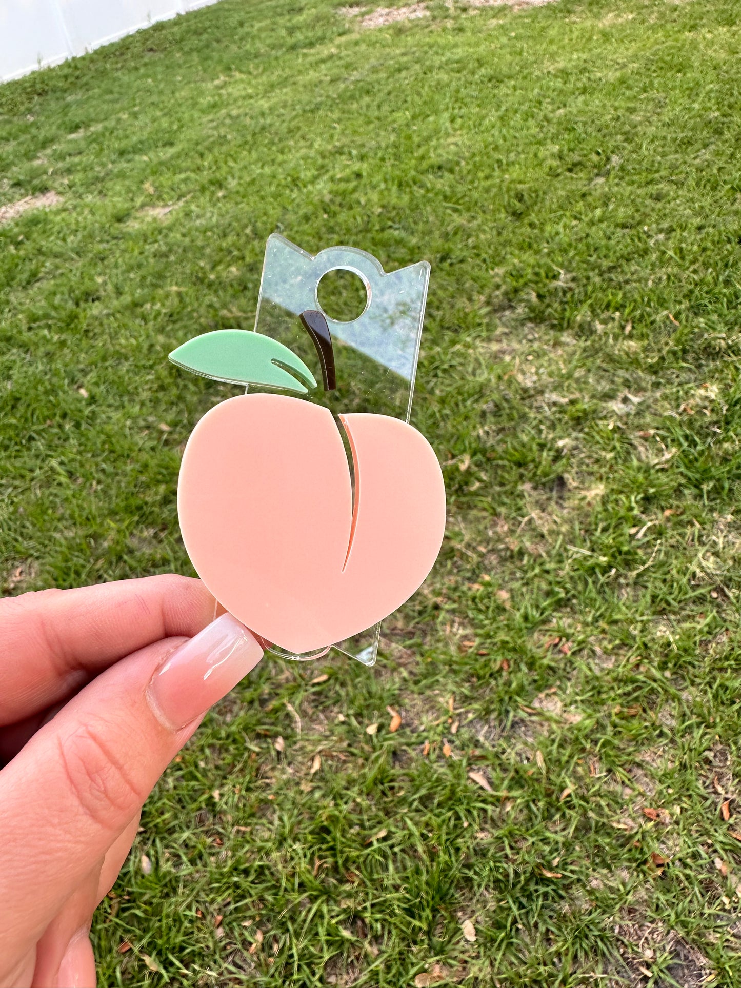 Nectarine/Peach Stanley cup topper