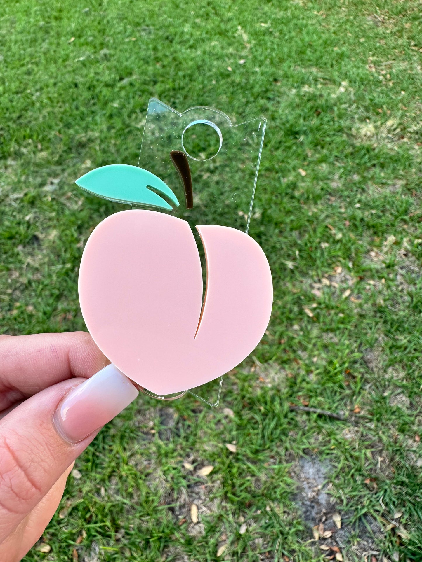Nectarine/Peach Stanley cup topper
