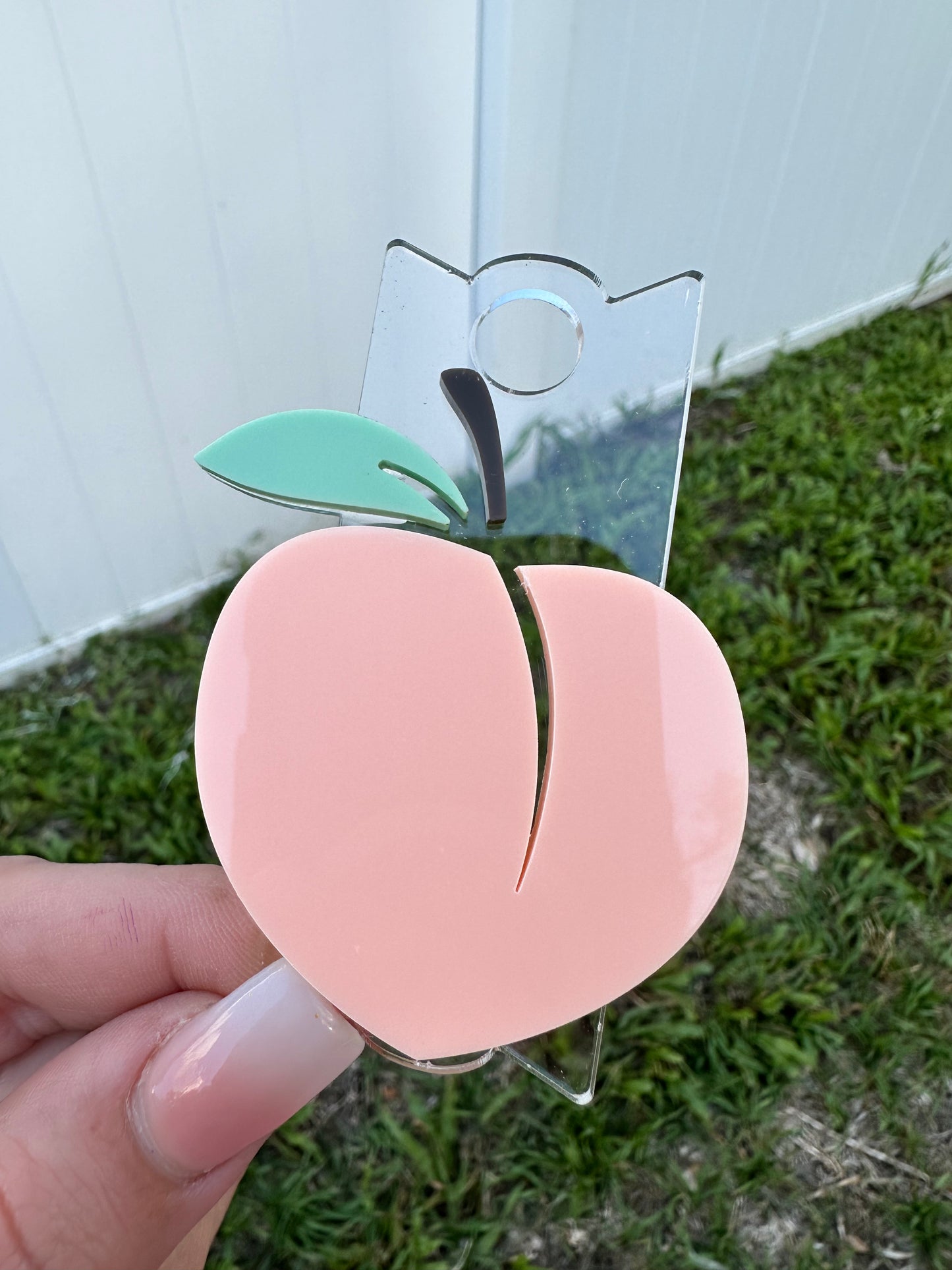 Nectarine/Peach Stanley cup topper