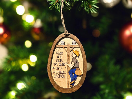 Lineman Ornament