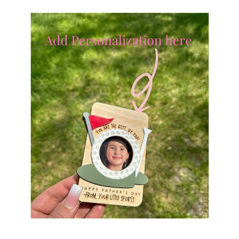 Father's Day Picture Frame| Father's Day Gift| Father's Day Fridge Photo Magnet| Photo Frame | Gift for Dad | Gift for Grandpa | Kids Photo