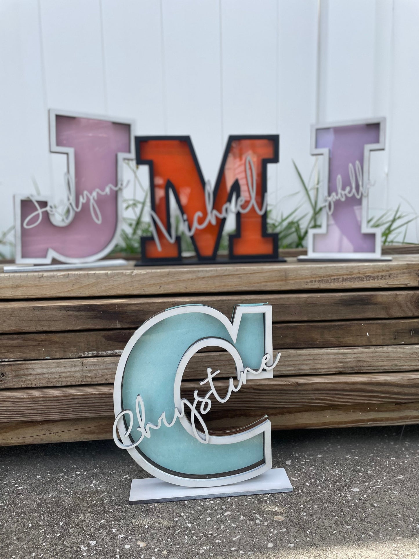 Custom Letter bank A-Z