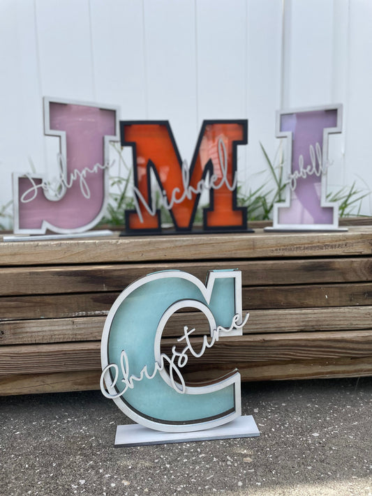 Custom Letter bank A-Z