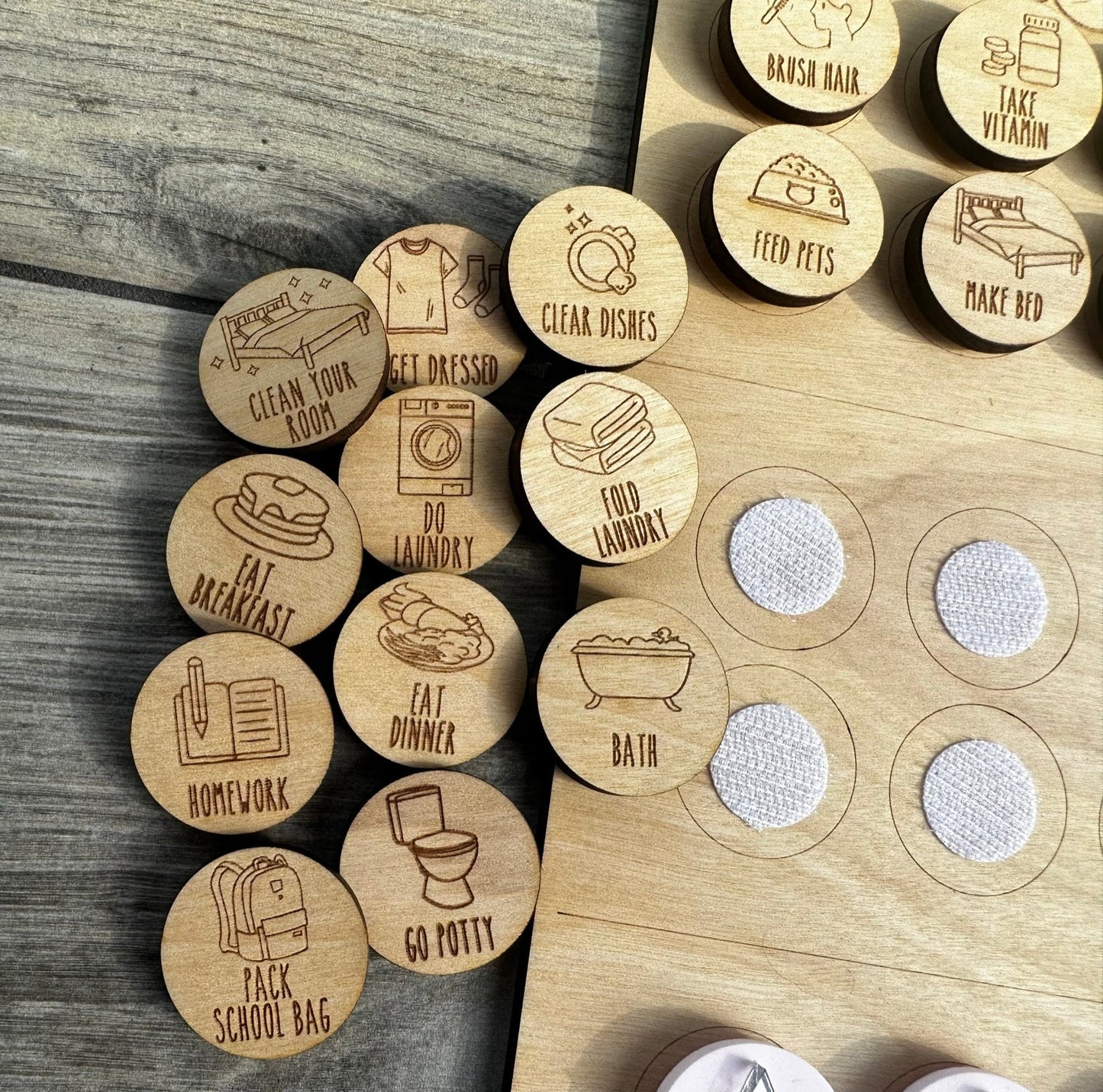 Kids daily responsibility chart/Chore chart