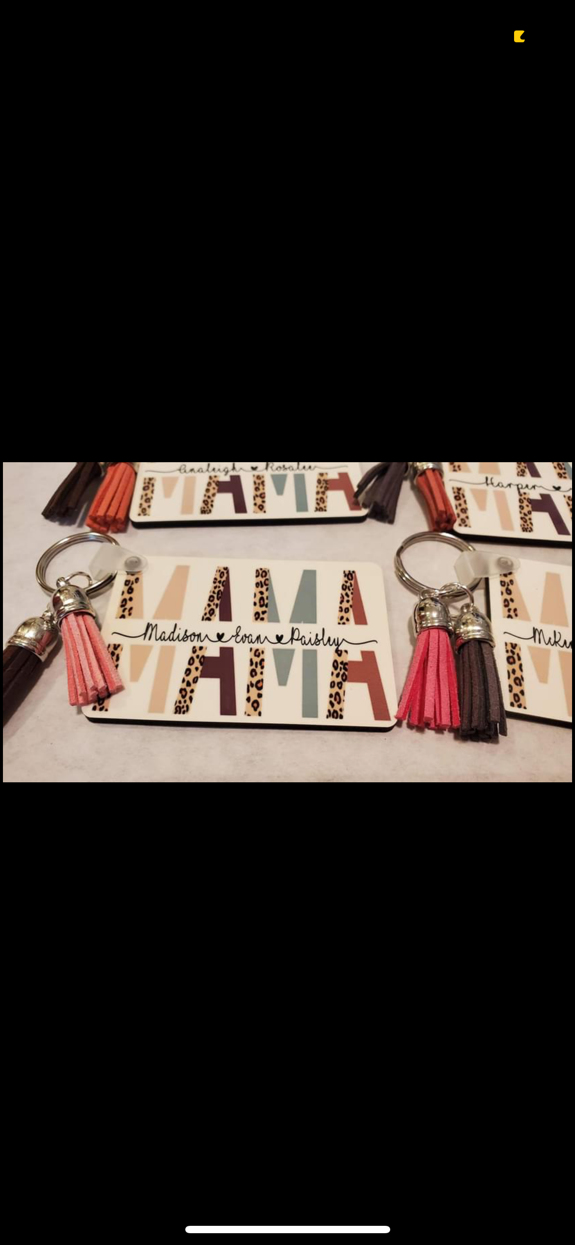 Mama keychain