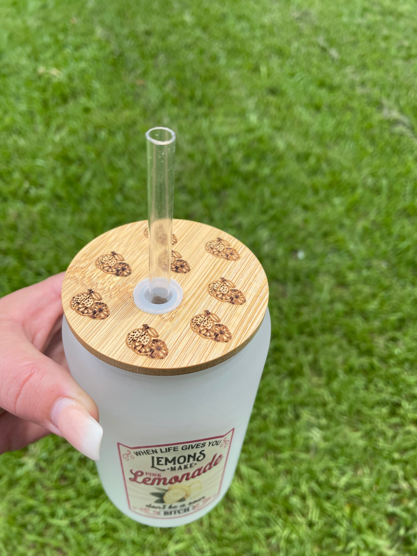 Sour bitch glass can.