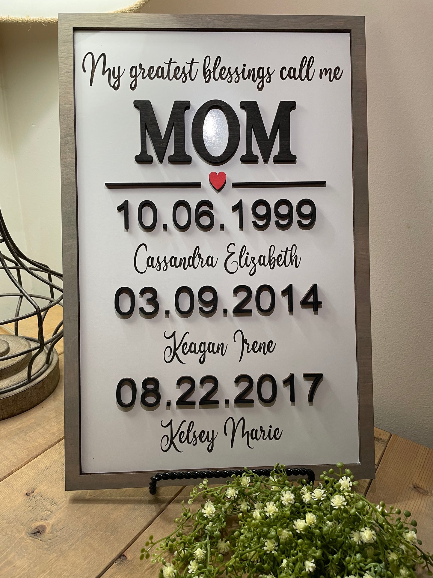 Greatest blessings sign.