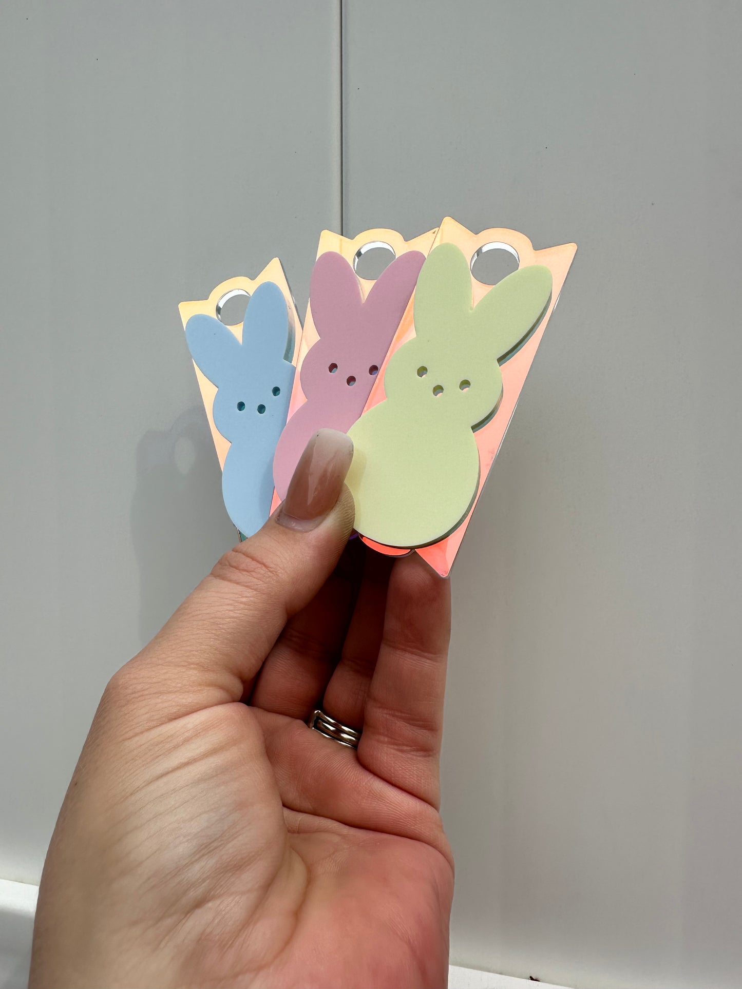 Bunny toppers for Stanley Pastel pop