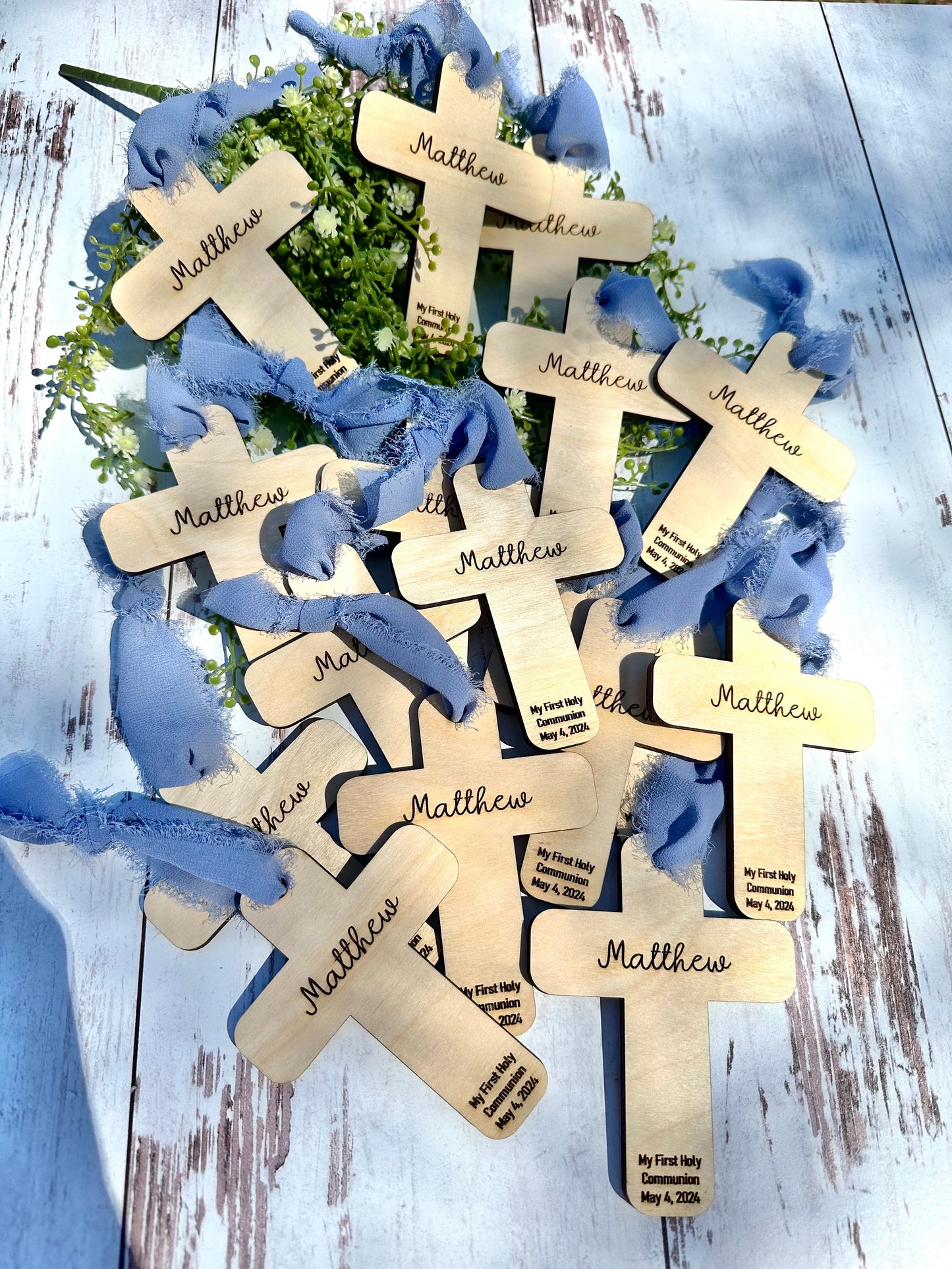 First Holy Communion/Baptism wooden cross