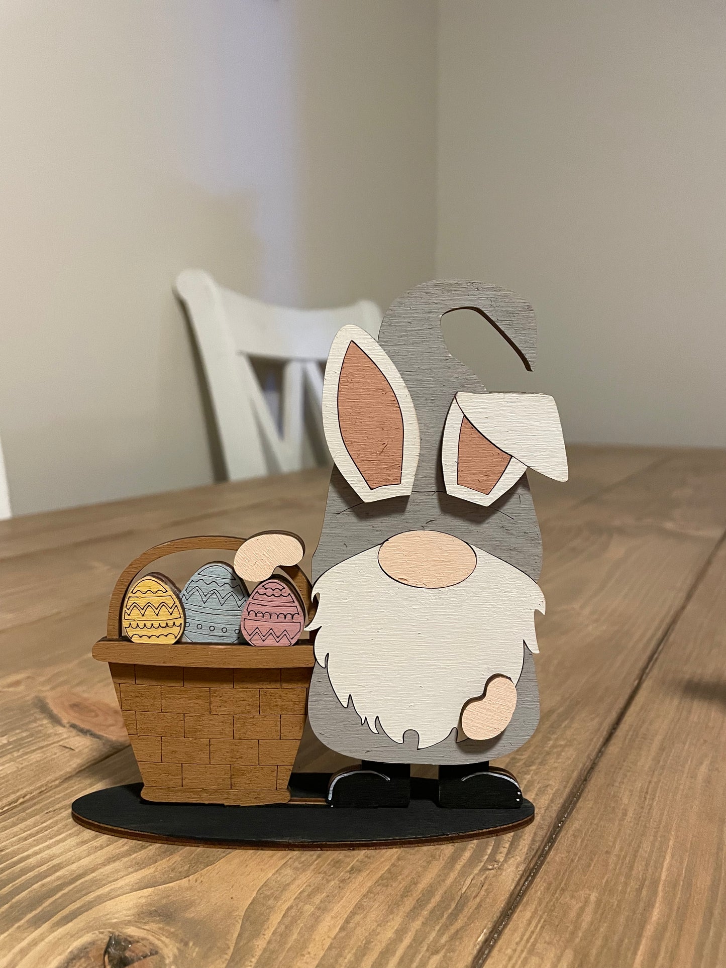Free standing bunny gnomes